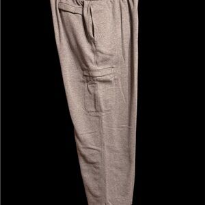 Nike Men’s Gray Fleece Sportswear Utility Cargo Pants Sz XXL